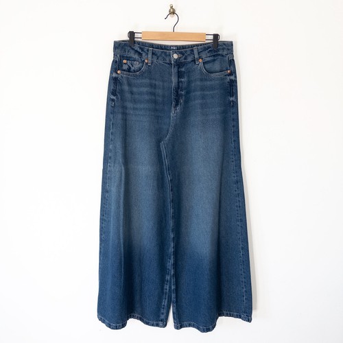 Wide palazzo jeans - wide, size