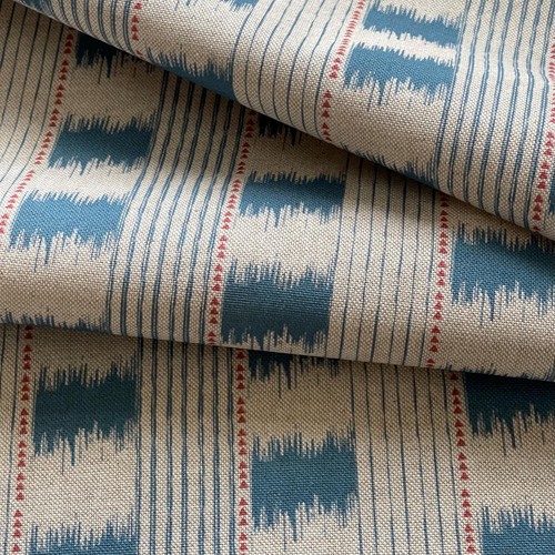 Indigo stitch stripe - indigo,