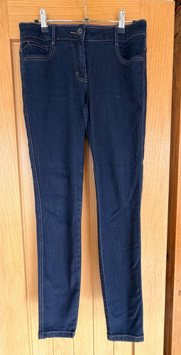 Dark blue indigo denim - dark,