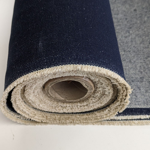Heavyweight indigo blue denim - blue,