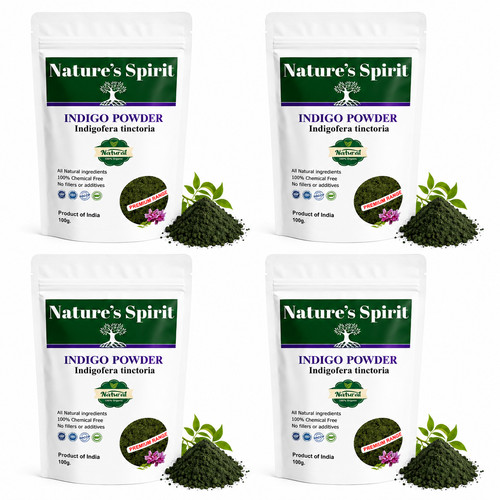 Organic indigo hair powder - indigo,