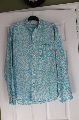 Indigo island shirt large - island,