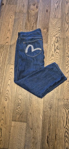Evisu indigo genes jeans - evisu,