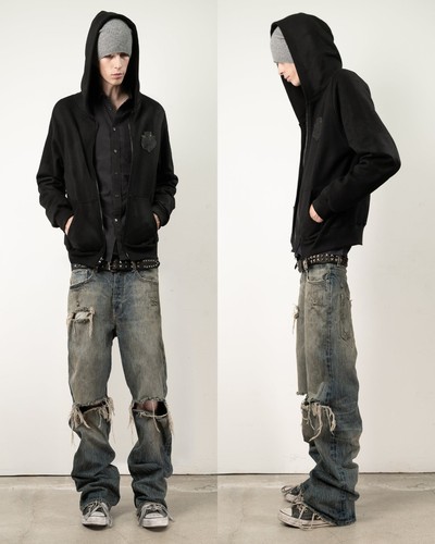 Two studios washed indigo - k,