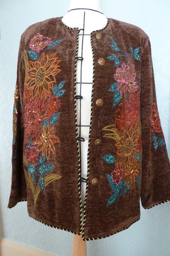 Indigo moon brown chenille - indigo,