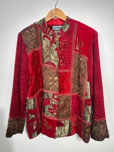 Vintage indigo moon size red - moon,