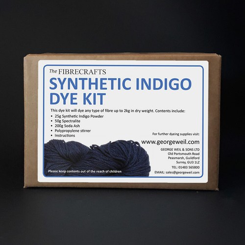 Fibrecrafts synthetic indigo - fibrecrafts,