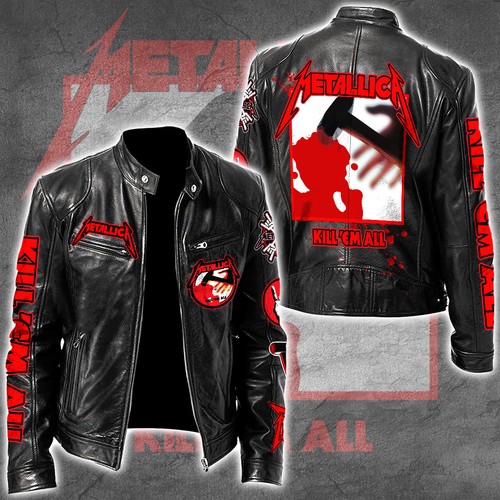 Metallica motorcycle leather - metallica,