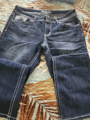 Low indigo jeans - indigo,