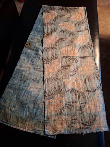 Indigo dye katazome cloth - dye,