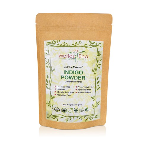 Natural pure indigo - hair, dye