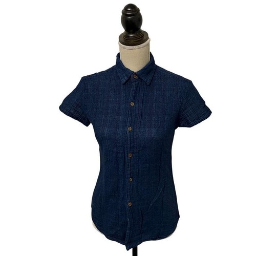 45r indigo gauze cotton short - 45r,