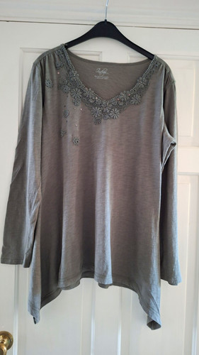 Marks and spencer indigo khaki - and,