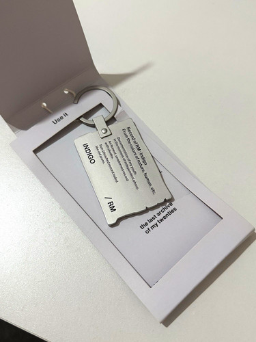 Bts indigo keyring new - bts,